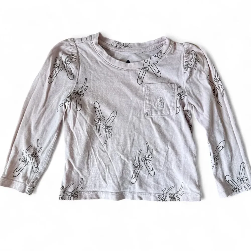 2 Baby Gap Girls Long Sleeve Shirts Bundle Size 3 Years